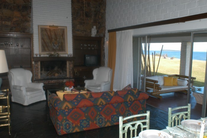 Casa frente al mar con cancha de Tenis